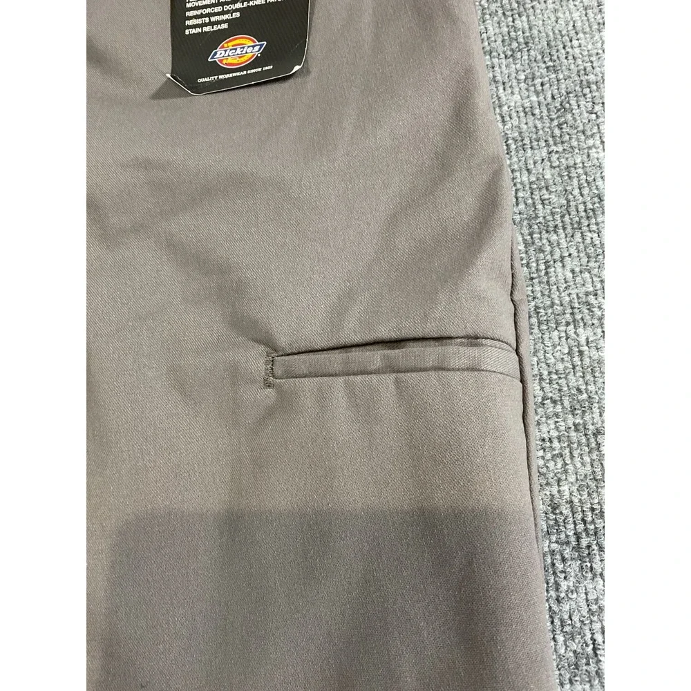 Dickies Flex Double Knee Work Pants Men's 40x32 Relaxed Fit Brown Utility New